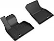 2021 BMW X7 - KAGU All-Weather Custom Fit Series, Front Row, Black, Molded Floor Liner, enginedesignationname: B58B30M0, FI, Turbocharged, GAS, Made of Rubber