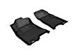L1CH02711509 Front Row MAXpider KAGU Series Molded Floor Liner, Black Made of Rubber
