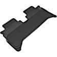 L1CH09721509 Second Row Molded Floor Liner, Black Made of Rubber