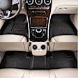 L1CH09721509 Second Row Molded Floor Liner, Black Made of Rubber