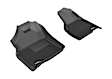 L1DG01811509 Front Row MAXpider KAGU Series Molded Floor Liner, Black Made of Rubber