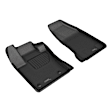 L1DG03511509 Front Row Molded Floor Liner, Black Made of Rubber