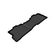 L1FR03521509 Second Row KAGU Series Molded Floor Liner, Black Made of Rubber