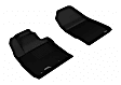 L1FR08011509 Front Row KAGU All-Weather Custom Fit Series Molded Floor Liner, Black Made of Rubber