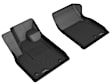L1FR13811509 Front Row Molded Floor Liner, Black Made of Rubber