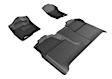 L1GM00701509 Front and Rear MAXpider KAGU Series Molded Floor Liner, Black Made of Rubber