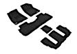 L1GM02204709 Front and Rear MAXpider ELEGANT Series Molded Floor Liner, Black Made of Rubber