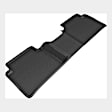 L1GM03321509 Second Row Molded Floor Liner, Black Made of Rubber