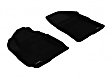 L1HY04011509 Front Row KAGU All-Weather Custom Fit Series Molded Floor Liner, Black Made of Rubber