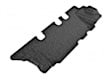 L1IN02631509 Third Row KAGU All-Weather Custom Fit Series Molded Floor Liner, Black Made of Rubber