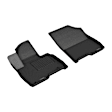 L1KA07411509 Front Row MAXpider KAGU Series Molded Floor Liner, Black Made of Rubber