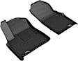 L1LB00011509 Front Row Molded Floor Liner, Black Made of Rubber
