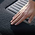 L1LC00804709 Front and Rear ELEGANT Series Molded Floor Liner, Black Made of Rubber
