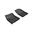 L1LX02711509 Front Row KAGU Series Molded Floor Liner, Black Made of Rubber