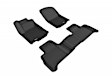 L1MB05711509 Front Row KAGU All-Weather Custom Fit Series Molded Floor Liner, Black Made of Rubber