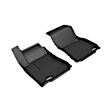 L1MB11211509 Front Row KAGU Series Molded Floor Liner, Black Made of Rubber