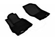 L1MT01011509 Front Row KAGU All-Weather Custom Fit Series Molded Floor Liner, Black Made of Rubber