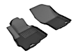 L1MT03611509 Front Row KAGU All-Weather Custom Fit Series Molded Floor Liner, Black Made of Rubber
