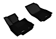 2020 Toyota Yaris - KAGU All-Weather Custom Fit Series, Front Row, Black, Molded Floor Liner, enginedesignationname: P5, FI, Naturally Aspirated, GAS, Made of Rubber
