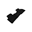 L1NS03021509 Second Row KAGU Series Molded Floor Liner, Black Made of Rubber