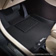 L1NS03021509 Second Row KAGU Series Molded Floor Liner, Black Made of Rubber