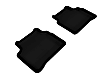 L1NS06221509 Second Row KAGU All-Weather Custom Fit Series Molded Floor Liner, Black Made of Rubber