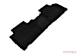 L1NS06821509 Second Row KAGU All-Weather Custom Fit Series Molded Floor Liner, Black Made of Rubber