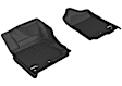 L1NS08411509 Front Row MAXpider KAGU Series Molded Floor Liner, Black Made of Rubber