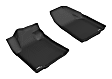 L1NS08811509 Front Row KAGU All-Weather Custom Fit Series Molded Floor Liner, Black Made of Rubber