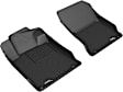 L1NS11411509 Front Row KAGU All-Weather Custom Fit Series Molded Floor Liner, Black Made of Rubber
