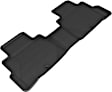 L1NS12721509 Second Row MAXpider KAGU Series Molded Floor Liner, Black Made of Rubber