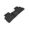 L1NS13621509 Second Row KAGU Series Molded Floor Liner, Black Made of Rubber