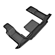 L1NS14931509 Third Row MAXpider KAGU Series Molded Floor Liner, Black Made of Rubber