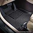 L1TY07521509 Second Row KAGU Series Molded Floor Liner, Black Made of Rubber