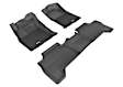 L1TY09001509 Front and Rear MAXpider KAGU Series Molded Floor Liner, Black Made of Rubber