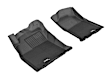 L1TY09011509 Front Row MAXpider KAGU Series Molded Floor Liner, Black Made of Rubber