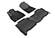 L1TY14801509 Front and Rear MAXpider KAGU Series Molded Floor Liner, Black Made of Rubber