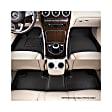 L1TY15301509 Front and Rear KAGU Series Molded Floor Liner, Black Made of Rubber