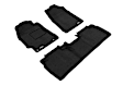 L1TY17304709 Front and Rear MAXpider ELEGANT Series Molded Floor Liner, Black Made of Rubber