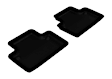 L1VV00421509 Second Row KAGU All-Weather Custom Fit Series Molded Floor Liner, Black Made of Rubber