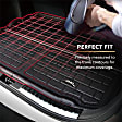 2018 Honda CR-V - Cargo Mat, Black, Molded Cargo Liner, enginedesignationname: K24W9, FI, Naturally Aspirated, GAS, Cross Fold; Upper Cargo Area, Not Fit Hybrid, Made of Rubber - Rear