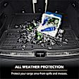 M1IN0171309 Cargo Mat, Molded Cargo Liner, Black, Made of Rubber