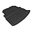M1MB1911309 Cargo Mat, Molded Cargo Liner, Black, Made of Rubber