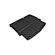 M1NS1361309 Cargo Mat, Molded Cargo Liner, Black, Made of Thermoplastic, KAGU Series