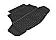 M1TY3241309 Cargo Mat, Molded Cargo Liner, Black, Made of Rubber