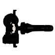 2015 Mitsubishi Mirage - TPMS Sensor, 1.2L Snap-In Replacement, 315 MHz Sensor