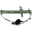 1993 Lincoln Town Car - Front, Passenger Side Window Motor, With Cable Slide Block At Top Of Rail Option, OE Replacement Series
