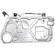 2003 Volkswagen Beetle - Hatchback Front, Passenger Side Power Window Regulator, Without Motor,  With Power Windows, OE Replacement Series