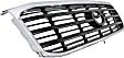 Grille Assembly, Chrome Shell with Painted Black Insert, Base Model, 8 Cyl., 4.7L Engine