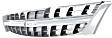 Grille, Gray, 6 Cyl., 3.0L Engine